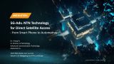 5G-Adv. NTN technology for direct satellite access - from smart phone to automotive